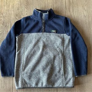 L.L. Bean Youth Kids Sweater Fleece Pullover - Size Large